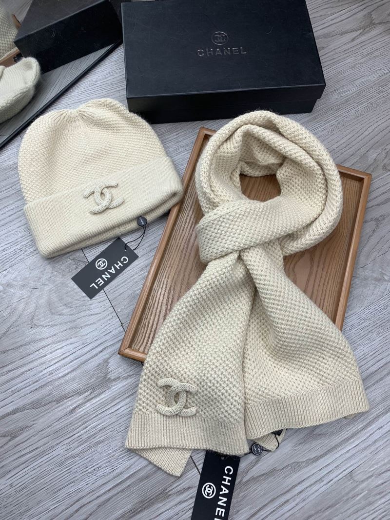 Chanel Caps Scarfs